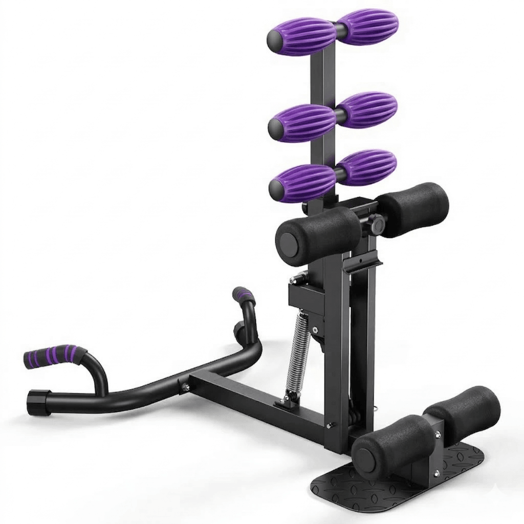 Aparelho Compacto de Agachamento Multifuncional 3 em 1 para Pernas e Glúteos - Preto Azul - Imagem 12