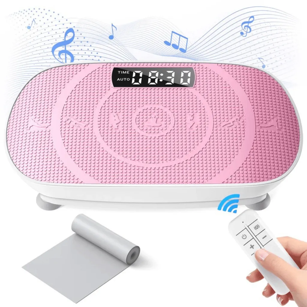 Plataforma Vibratória Portátil para Corpo Inteiro - Branco - Imagem 14