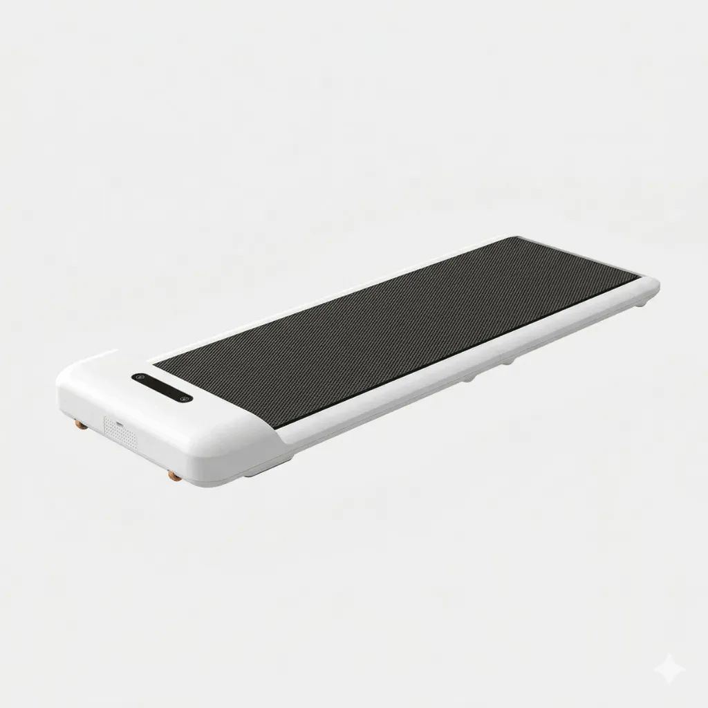 Esteira Portátil Dobrável Compacta Slim - Branco - Imagem 1