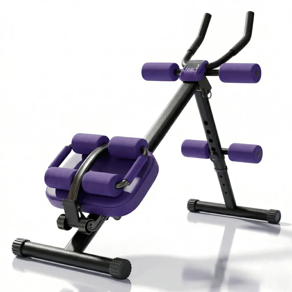 Aparelho Compacto de Treino 5 em 1 para Definição do Core - Branco Rosa - Imagem 12