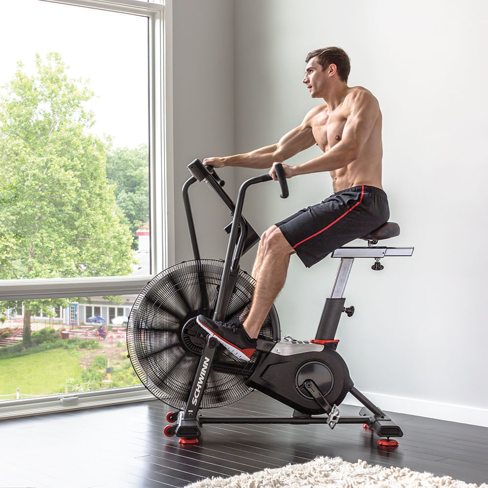 Bicicleta Airbike Schwinn Airdyne AD8 - Painel Multi-Display - Imagem 6