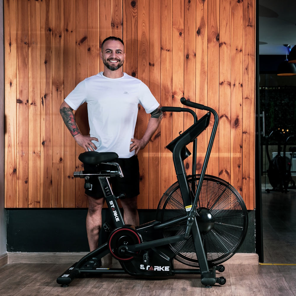 Bicicleta Airbike Starke S+ - Profissional Painel LCD - Imagem 7