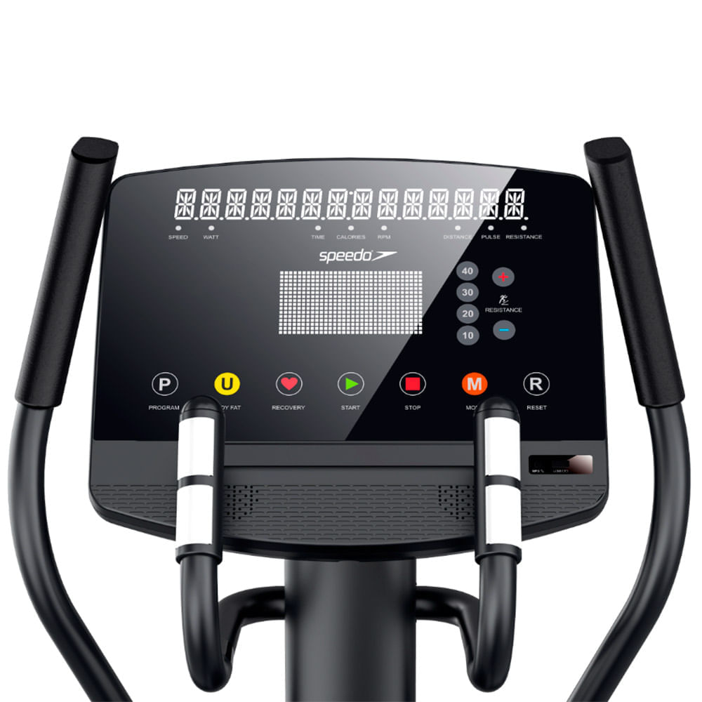 Elíptico Eletromagnético Speedo E75 - Profissional Painel LED - Imagem 2
