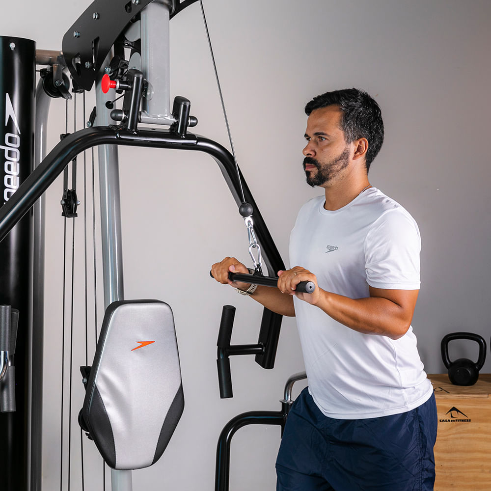 Estação de Musculação Speedo Multi 3 - Com Leg Press - Imagem 5