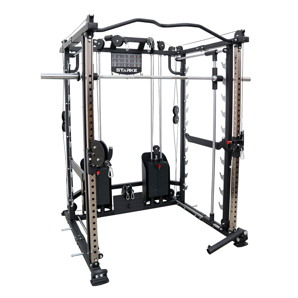 Estação de Musculação Starke C9 - Cross Smith 3D - Imagem 2