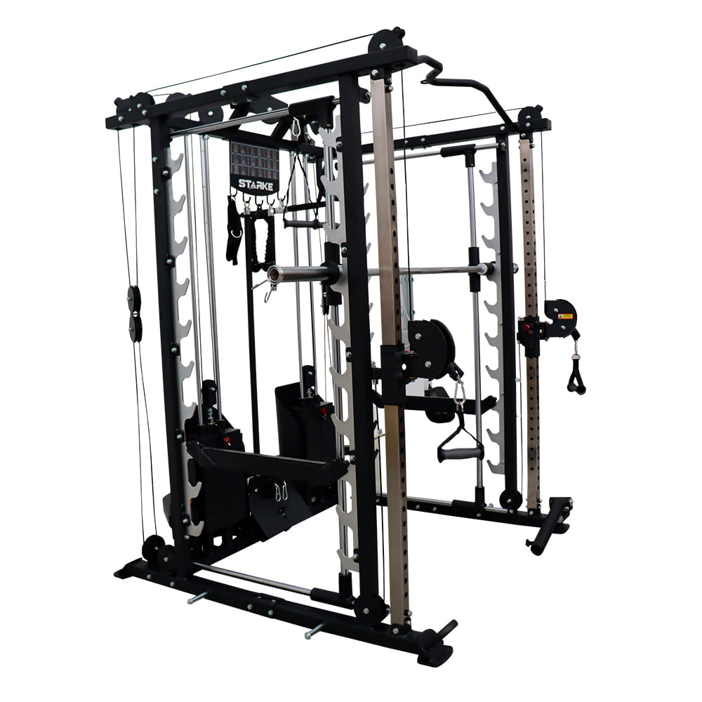 Estação de Musculação Starke C9 - Cross Smith 3D - Imagem 3