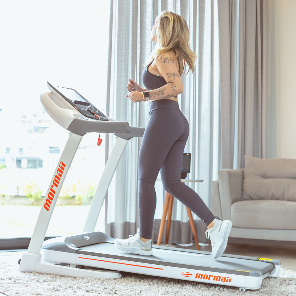 Esteira Ergométrica Mormaii Soft-Run - Motor DC 4.0HP - Imagem 4