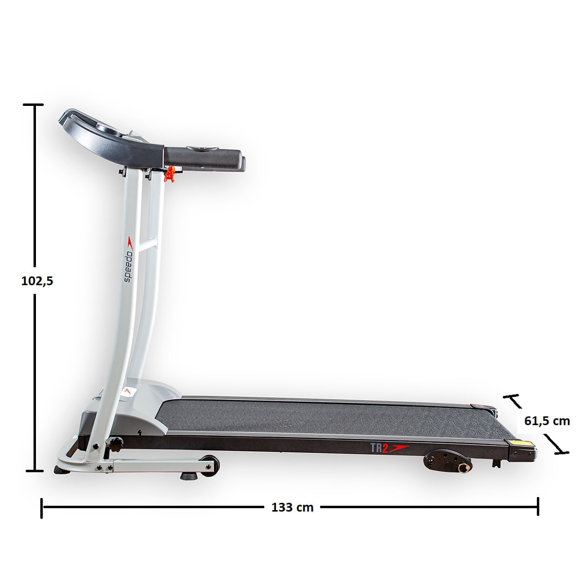 Esteira Ergométrica Speedo TR2 - Dobrável Residencial - Imagem 5