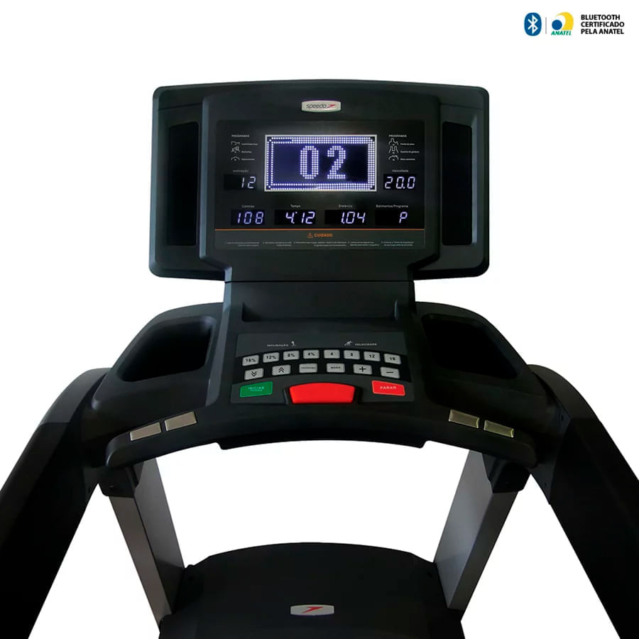 Esteira Ergométrica Speedo TR9 - Motor AC 5.0HP Lub Auto - Imagem 2