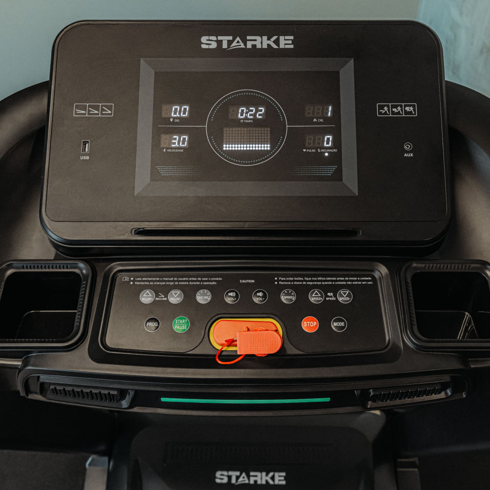 Esteira Ergométrica Starke Pro 6.5 - Maior superfície de corrida - Imagem 2