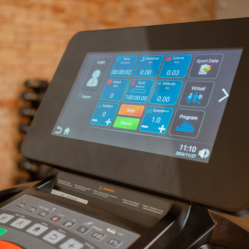 Esteira Ergométrica Starke Pro 8.5+ - Touch Screen e Wi-Fi - Imagem 6
