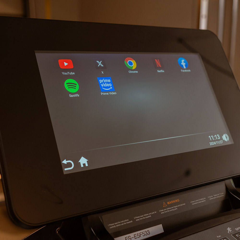 Esteira Ergométrica Starke Pro 8.5+ - Touch Screen e Wi-Fi - Imagem 9