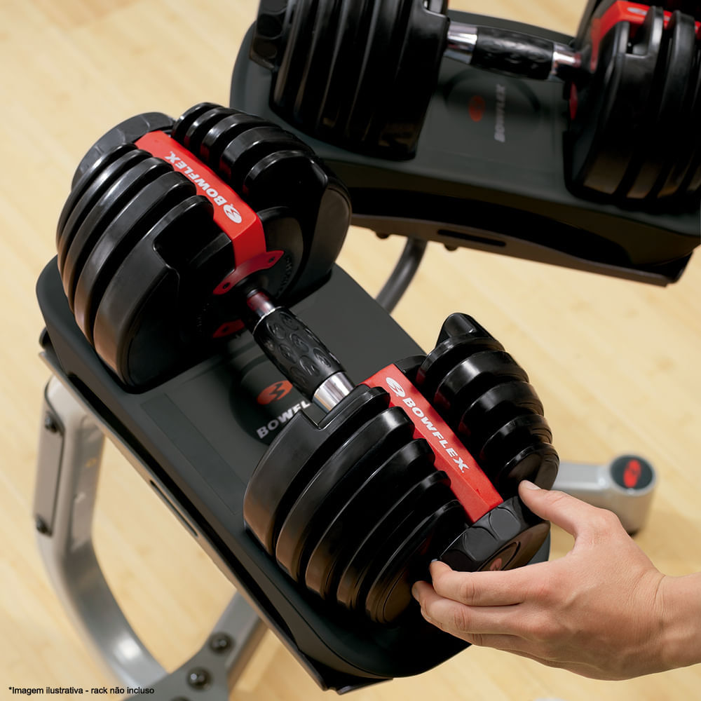 Halter Regulável Bowflex SelectTech 552 - 2 a 24 kg - Par - Imagem 8