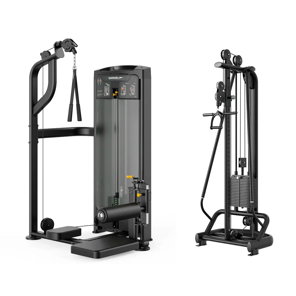 Kit Fitness: Abdominal Máquina + Polia Simples - Imagem 1