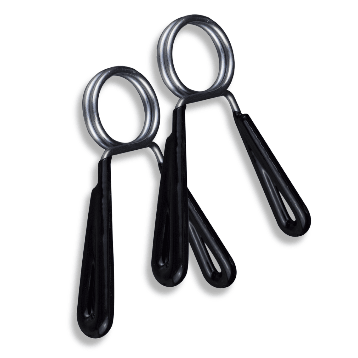 Par de Presilhas 28mm com Cabo Emborrachado para Barras e Halteres - Imagem 1