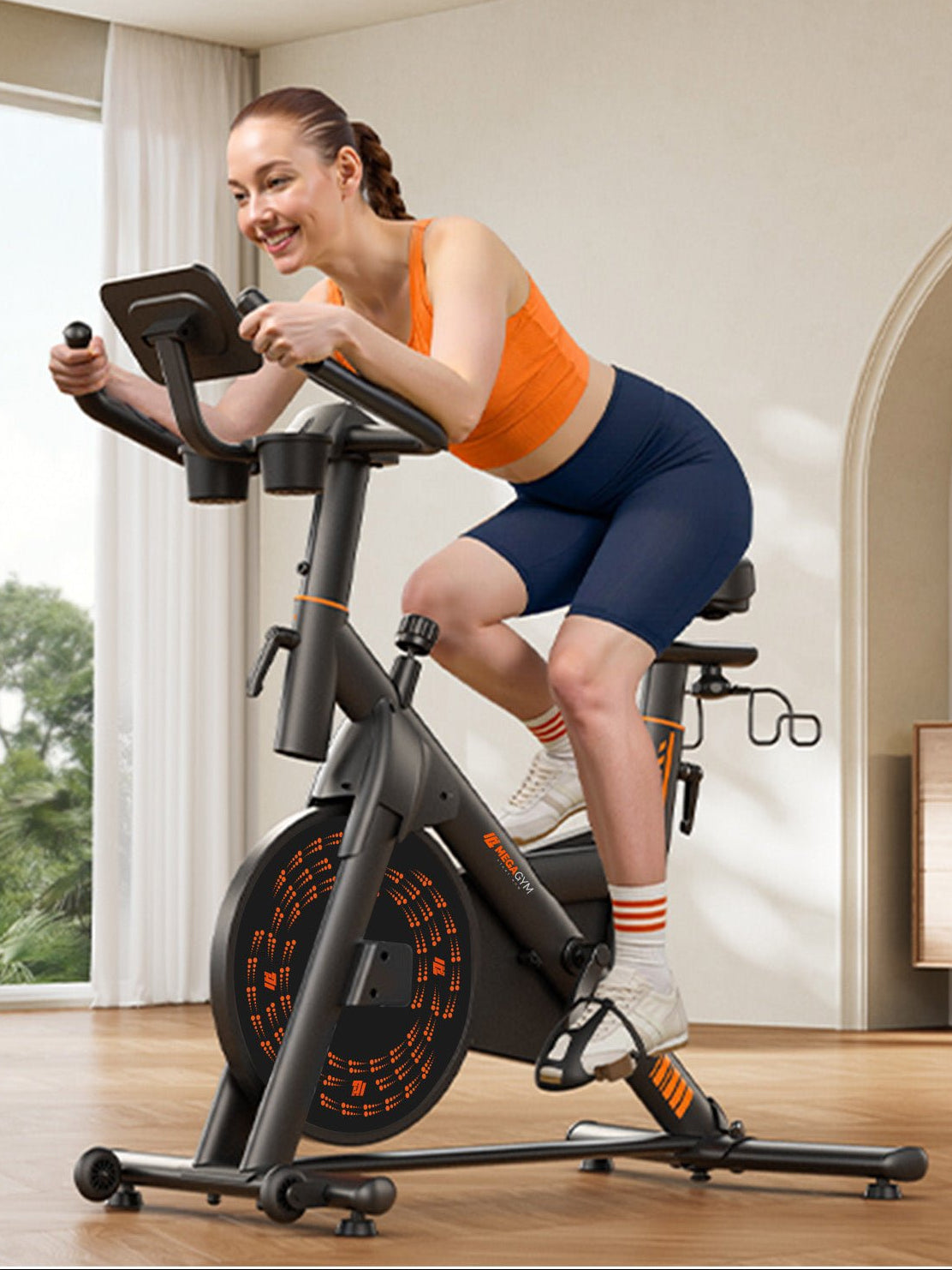 Bicicleta Ergométrica Smart Magnetic 6K | Resistência Magnética Potente | Banco Ultra Soft | Suporta 160 Kg - Imagem 12