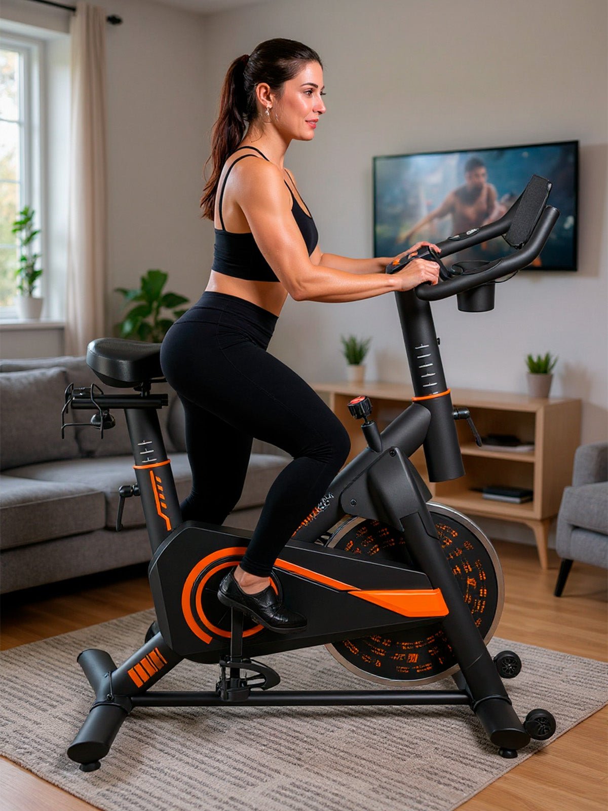 Bicicleta Ergométrica Smart Magnetic 6K | Resistência Magnética Potente | Banco Ultra Soft | Suporta 160 Kg - Imagem 8