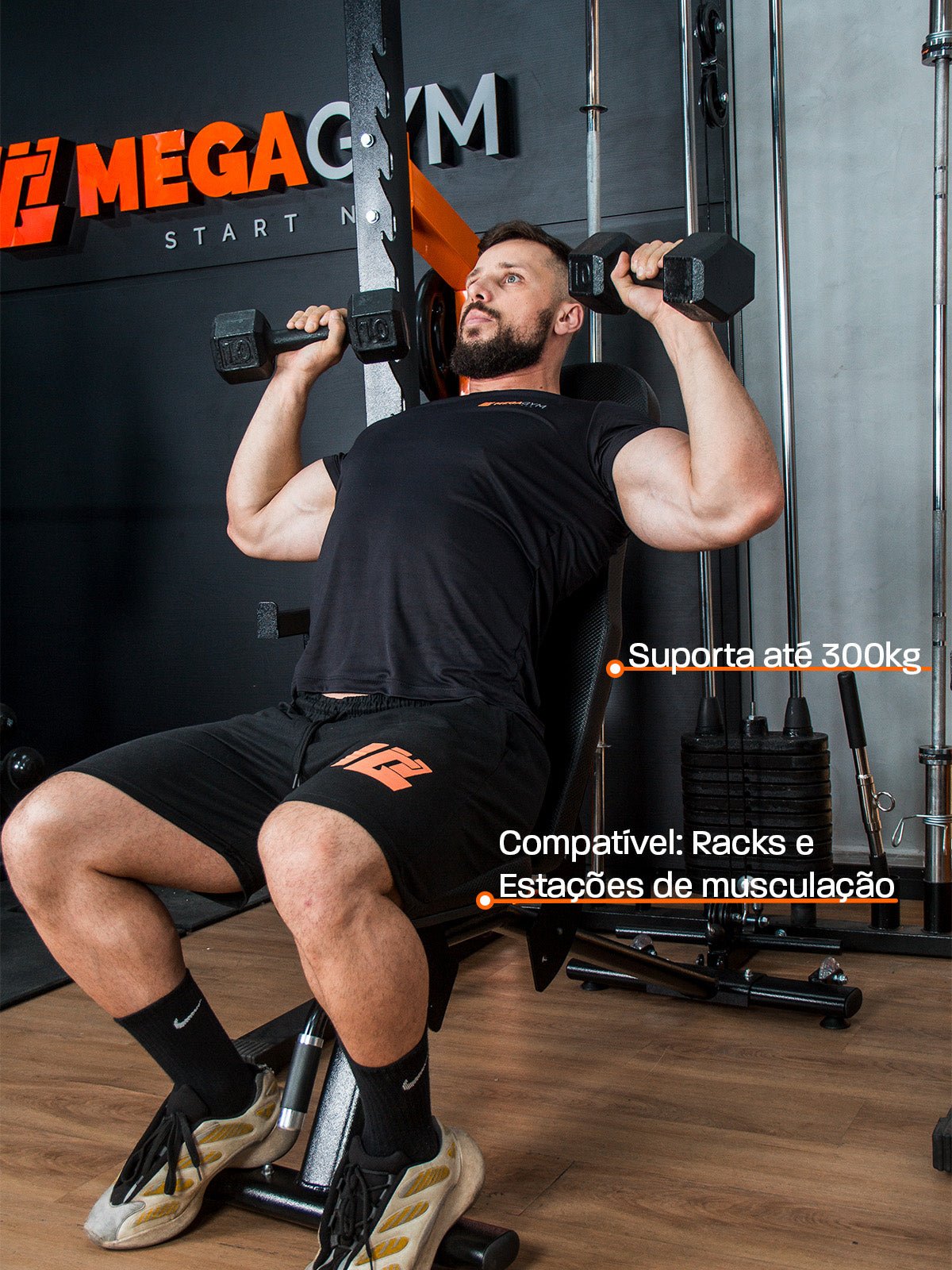 Banco Livre Ajustável Profissional M1 - Imagem 6