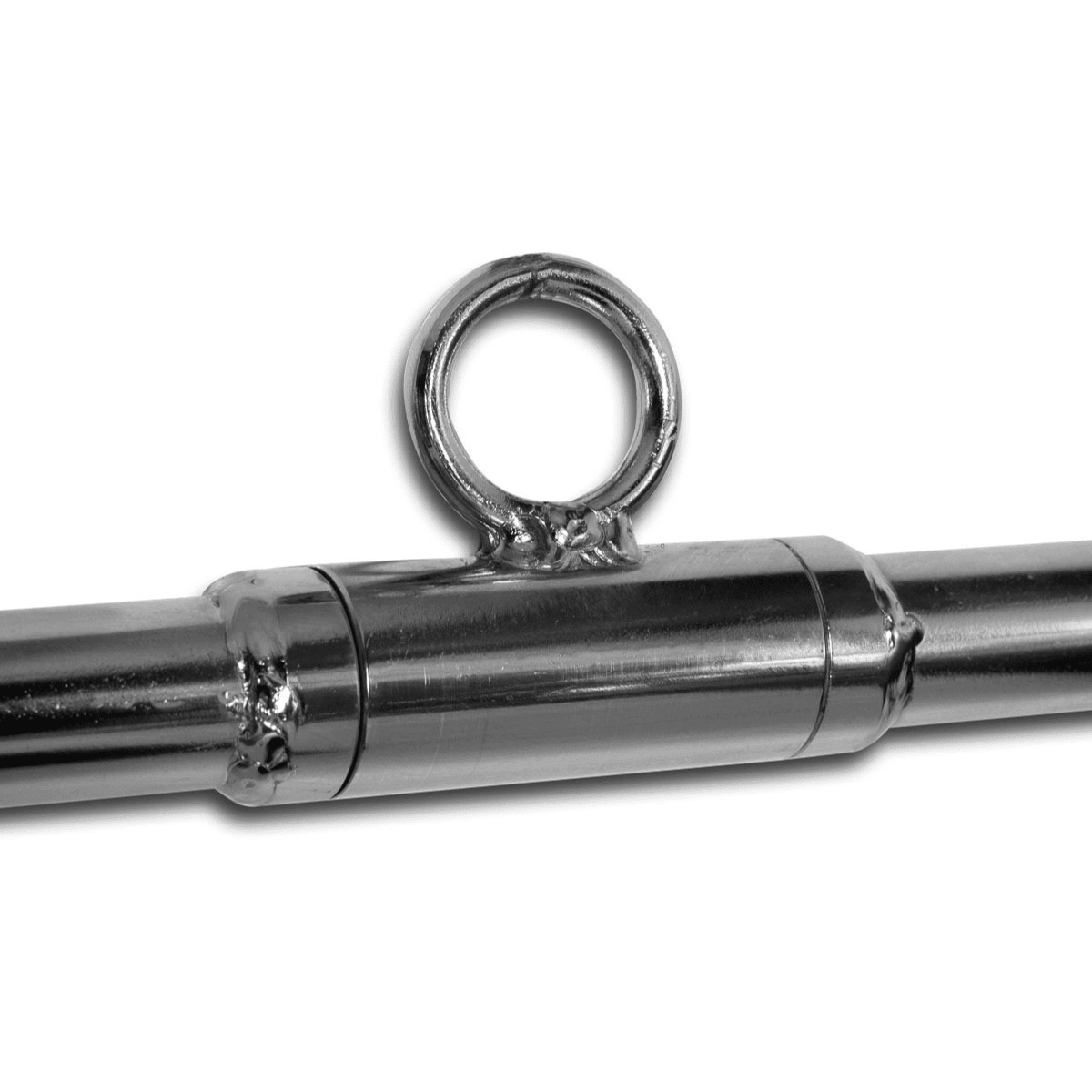 Puxador Pulley 51cm Reto Articulado Cromado e Pegada Emborrachada - Imagem 5