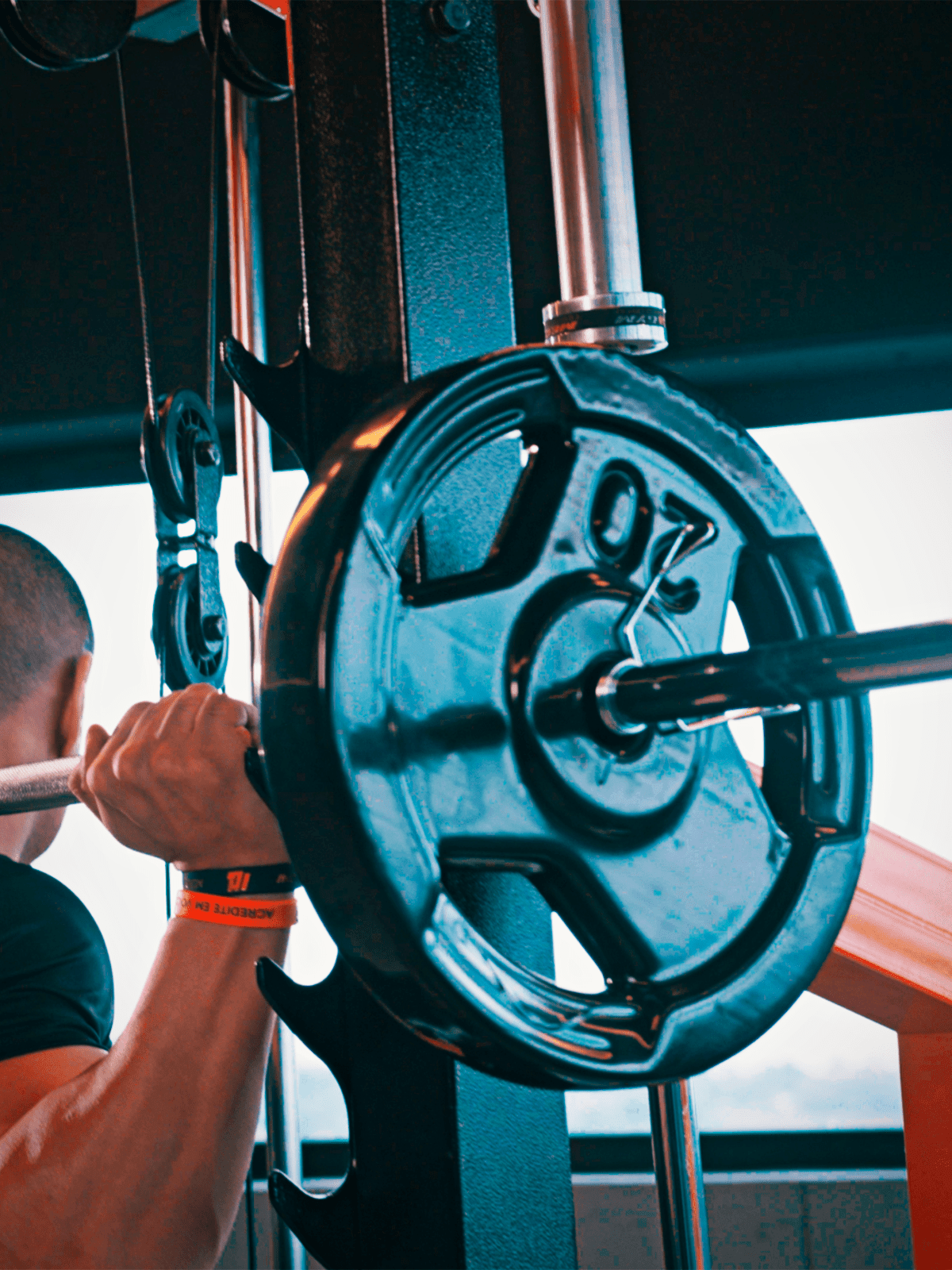 Anilha Sport Emborrachada Furo 51mm - Imagem 6