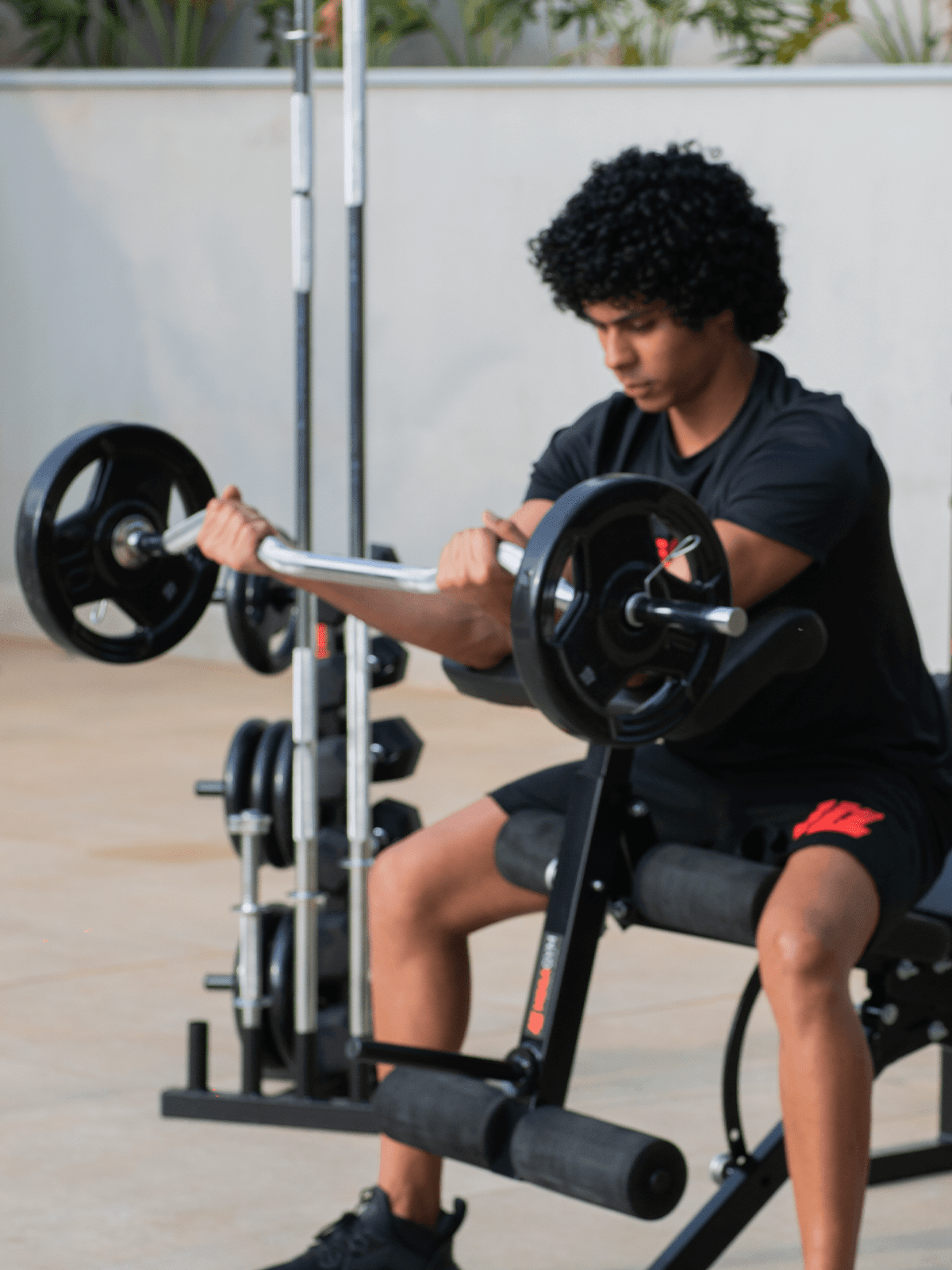 Anilha Sport Emborrachada Furo 51mm - Imagem 7