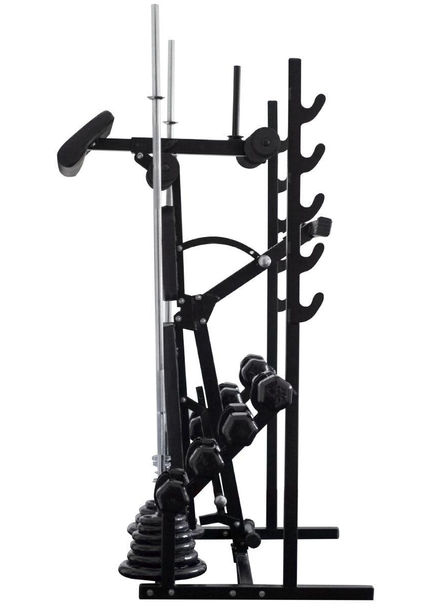 Banco Regulável 10x1 com Cadeira Extensora + Scott + Rack Agachamento - Imagem 6