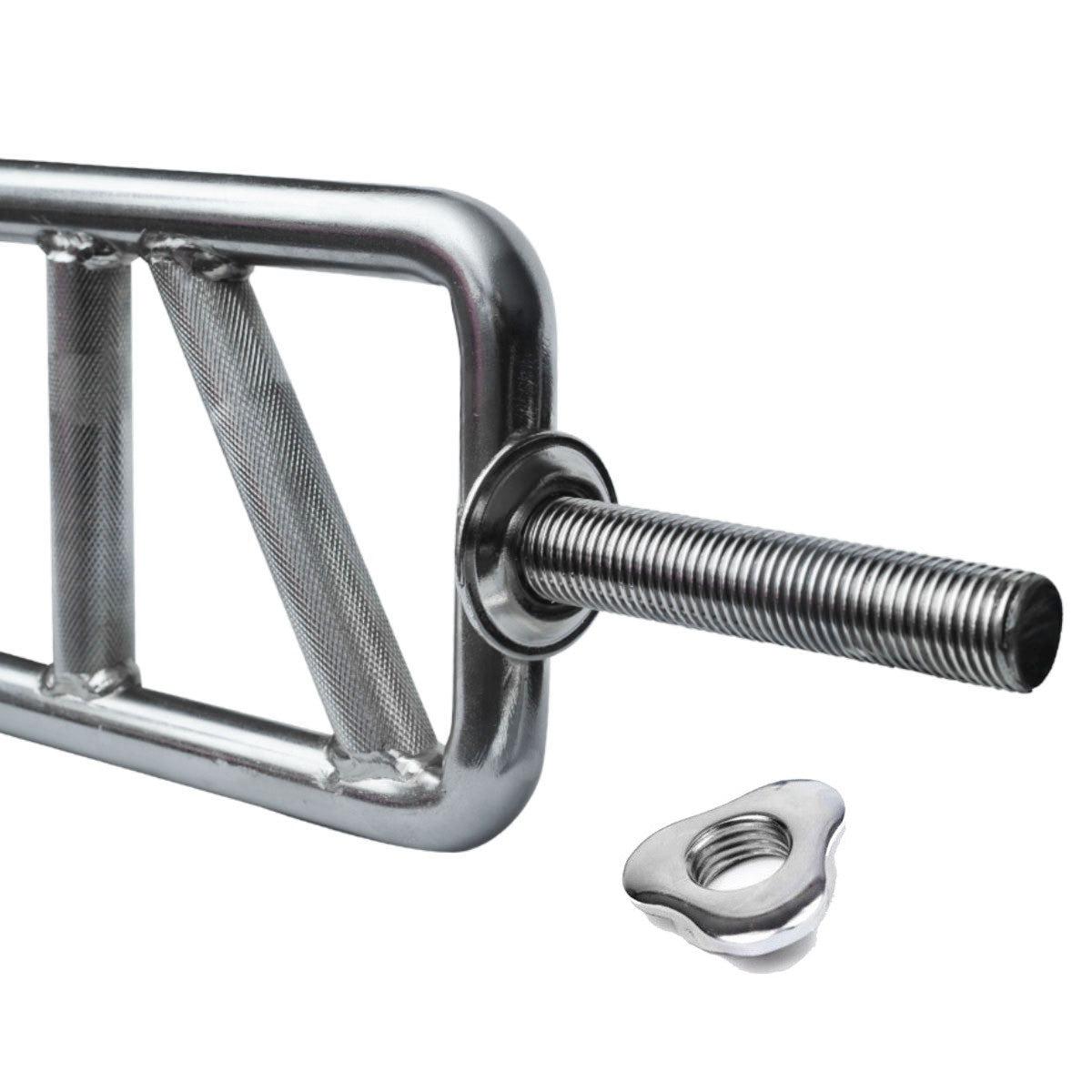 Barra H Maciça Com Rosca 84cm Cromada 25,40mm - Imagem 6