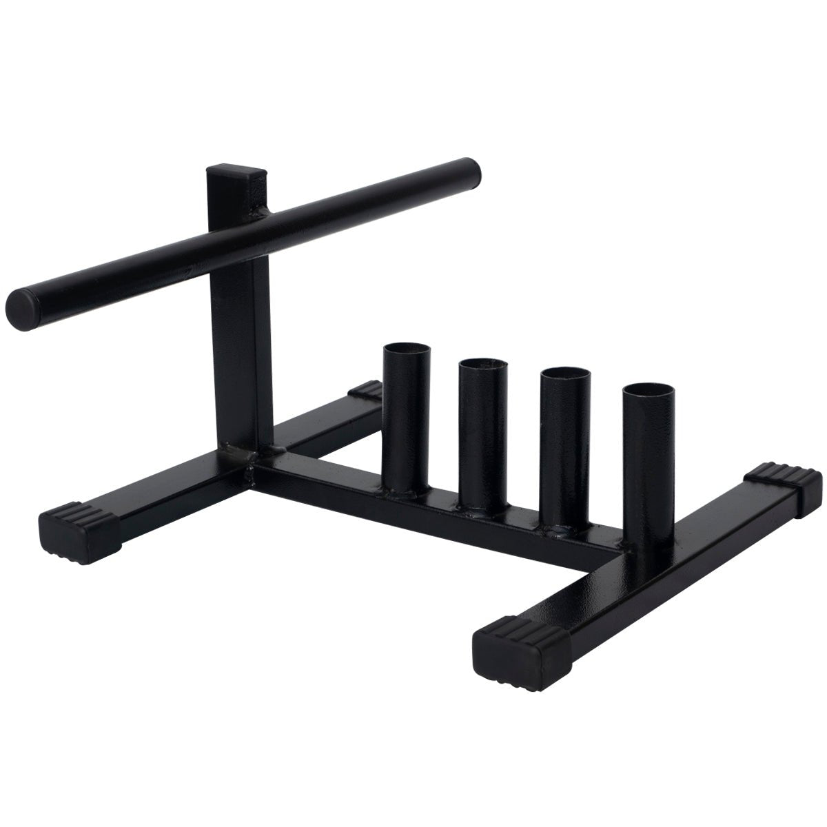 Kit Treino Barras e Halteres Maciços + Suporte + 60Kg Anilhas - Imagem 8