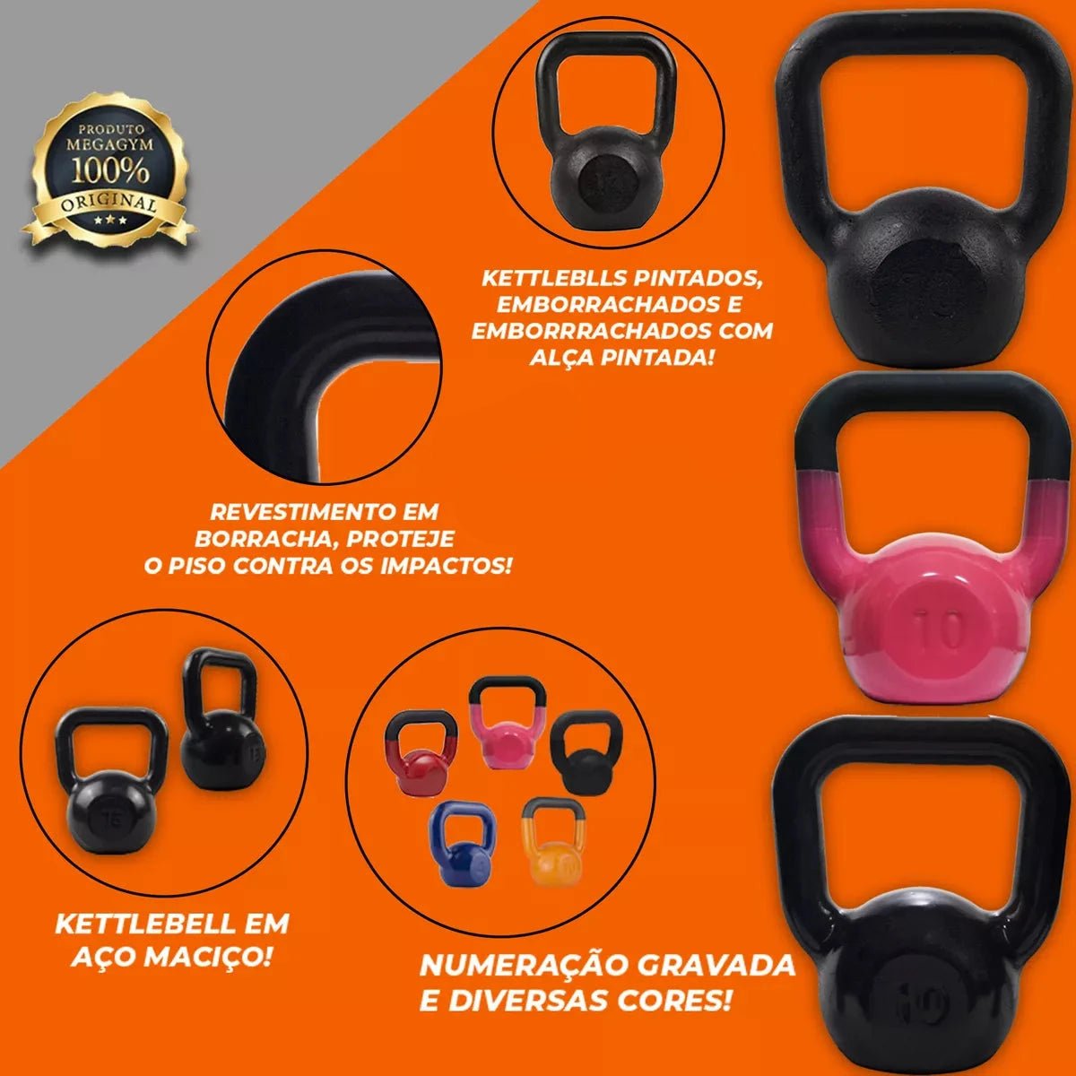 Kettlebell Pintado - Imagem 4