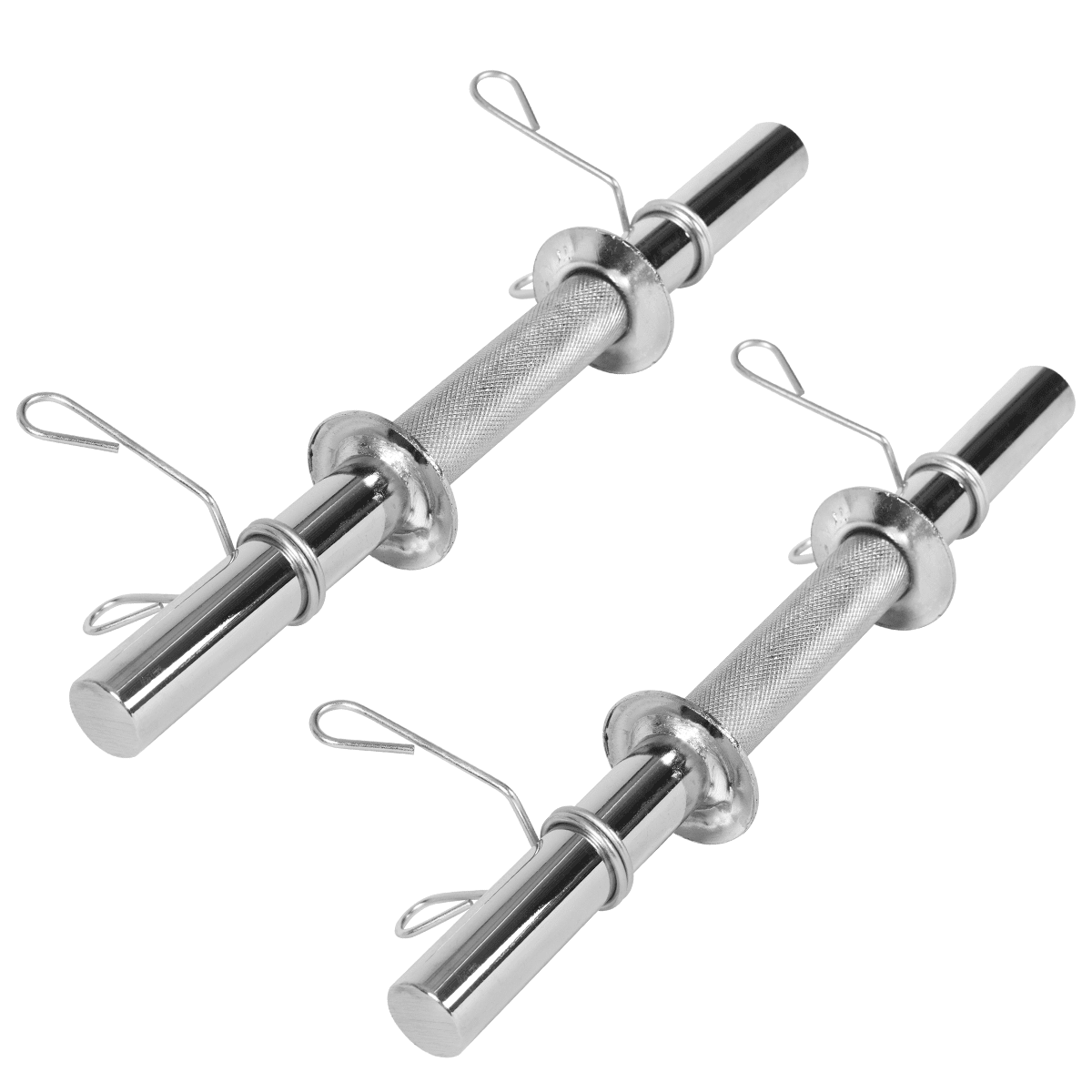 Kit Treino Com Par Halteres Barra 40cm + 24kg Anilhas Sport Pintadas - Imagem 2