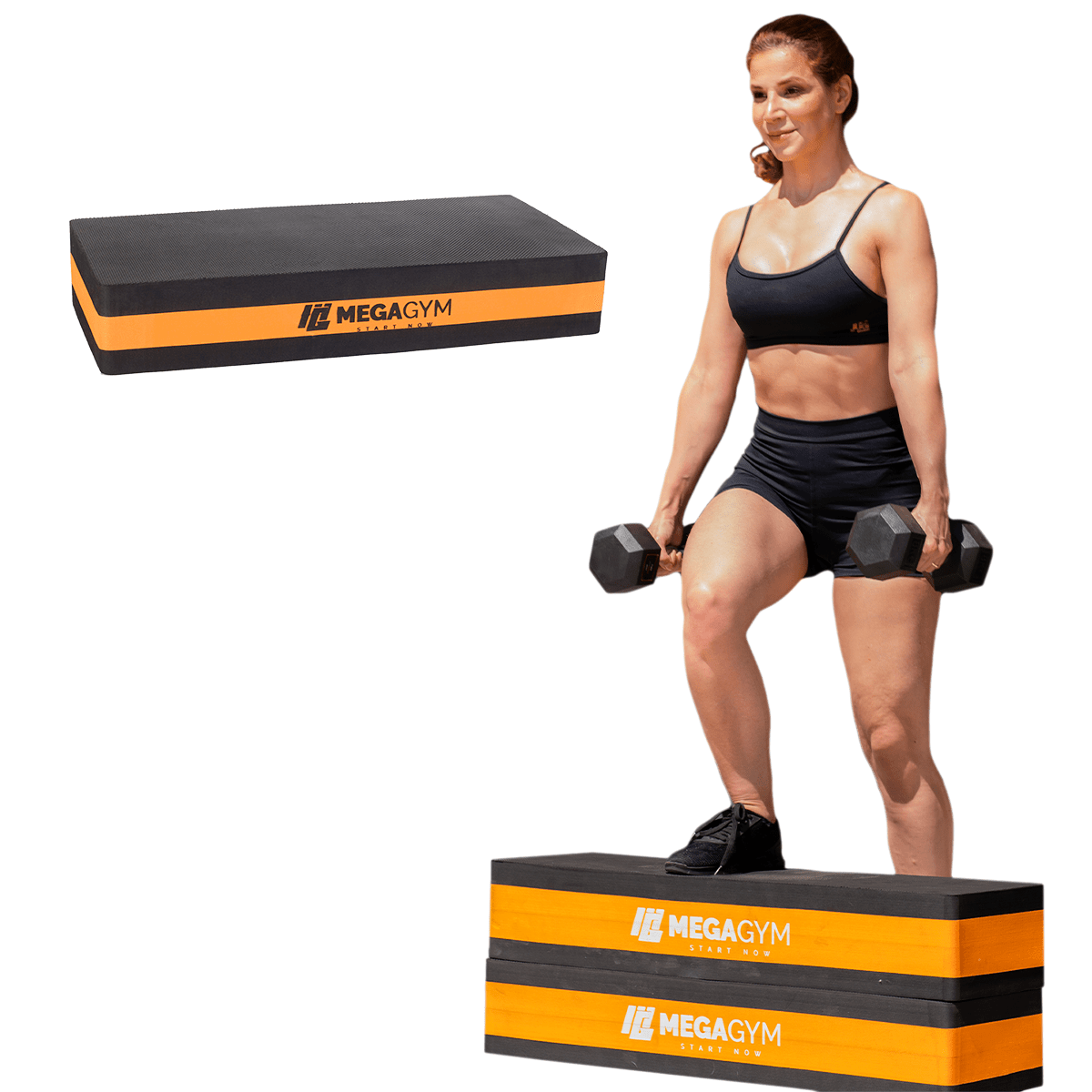 Step Profissional De EVA 60X28X10 Para Treino Aeróbico Musculação - Imagem 1