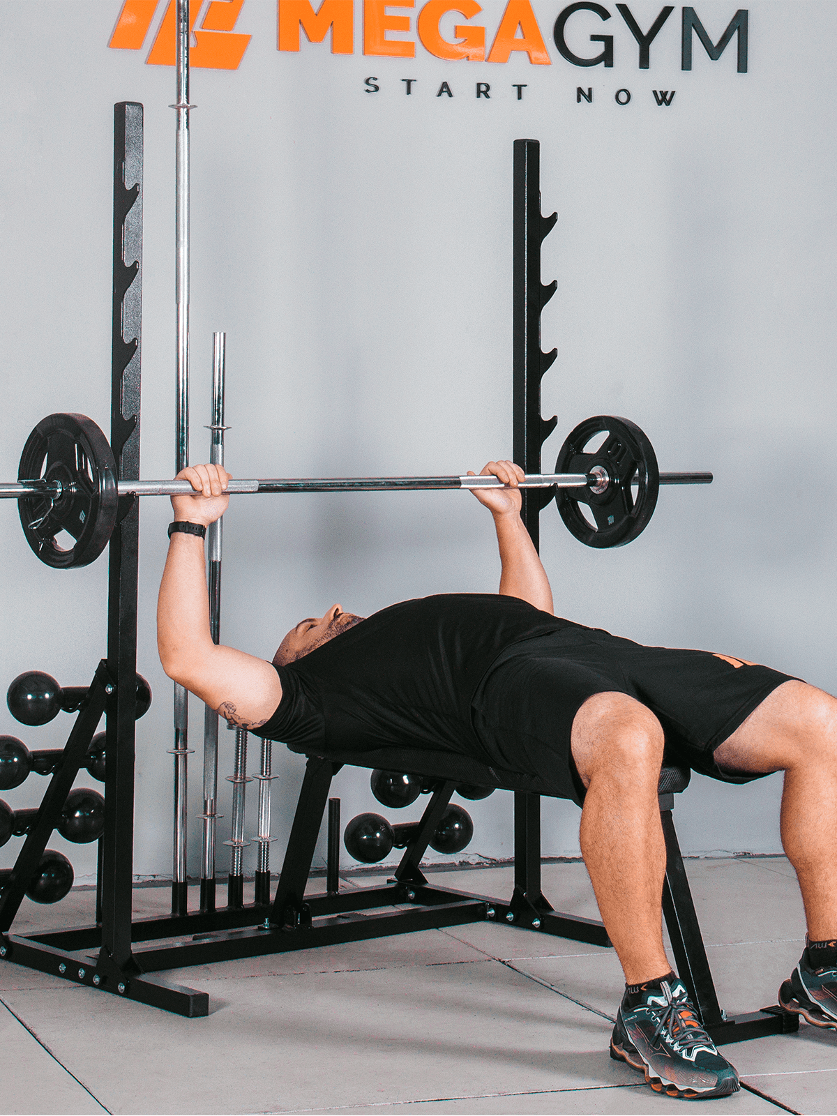 Rack Expositor De Anilhas Barras e Halteres - Imagem 3