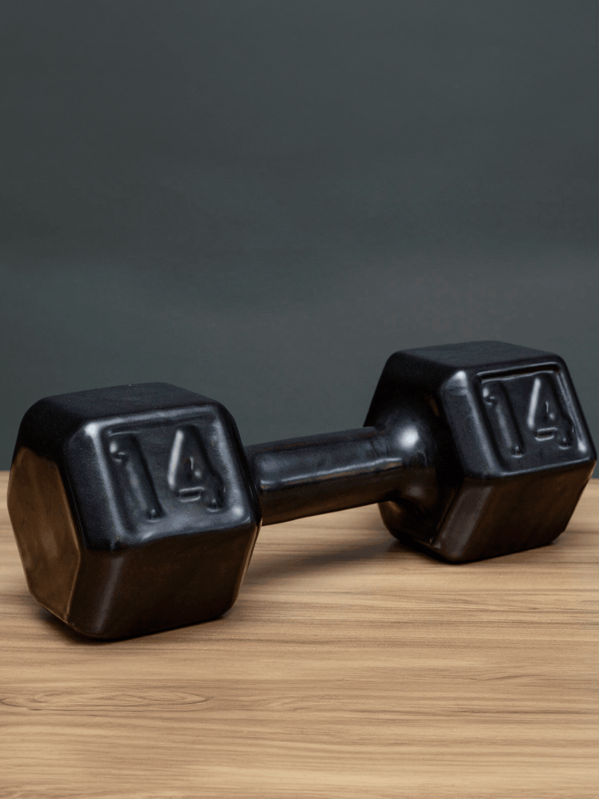 Halter Dumbbell Sextavado Emborrachado - Imagem 5