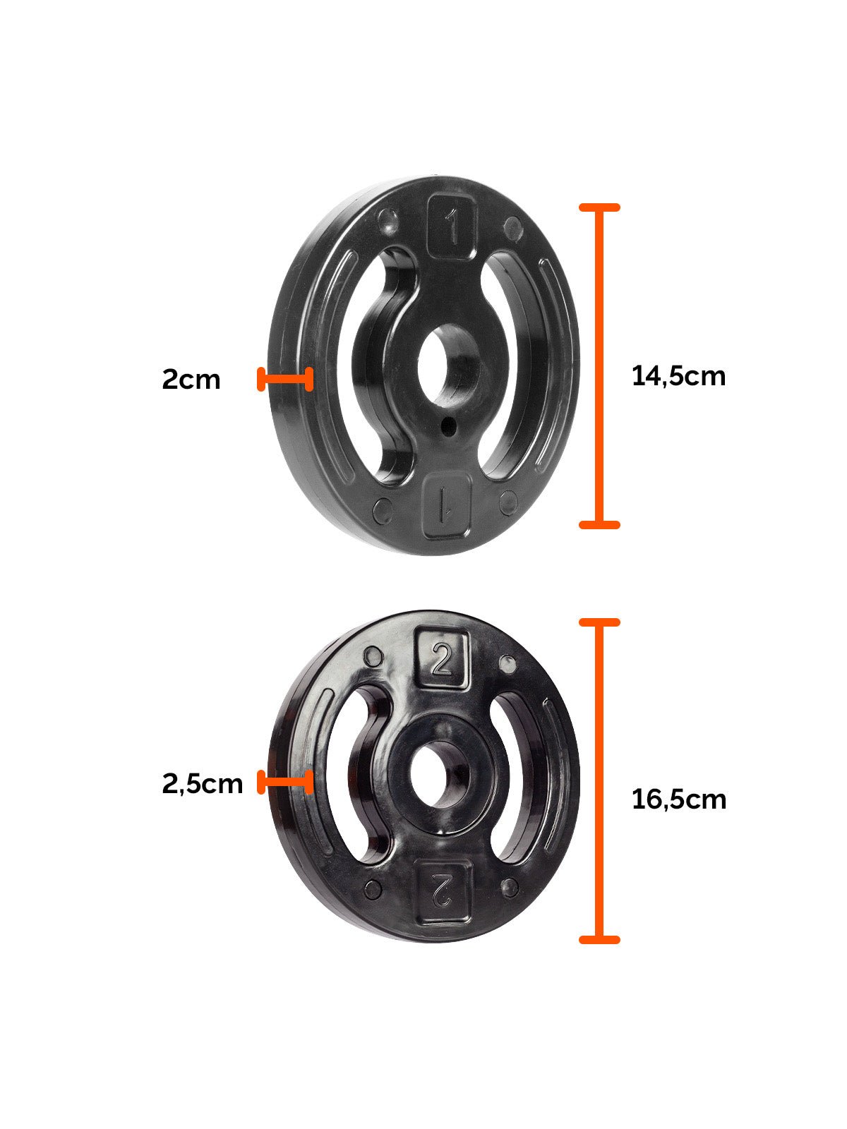 Anilha Injetada De Academia - Imagem 13