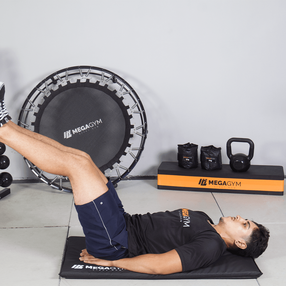 Colchonete De Academia 100x50x3 Para Treino Pilates Funcional - Imagem 10