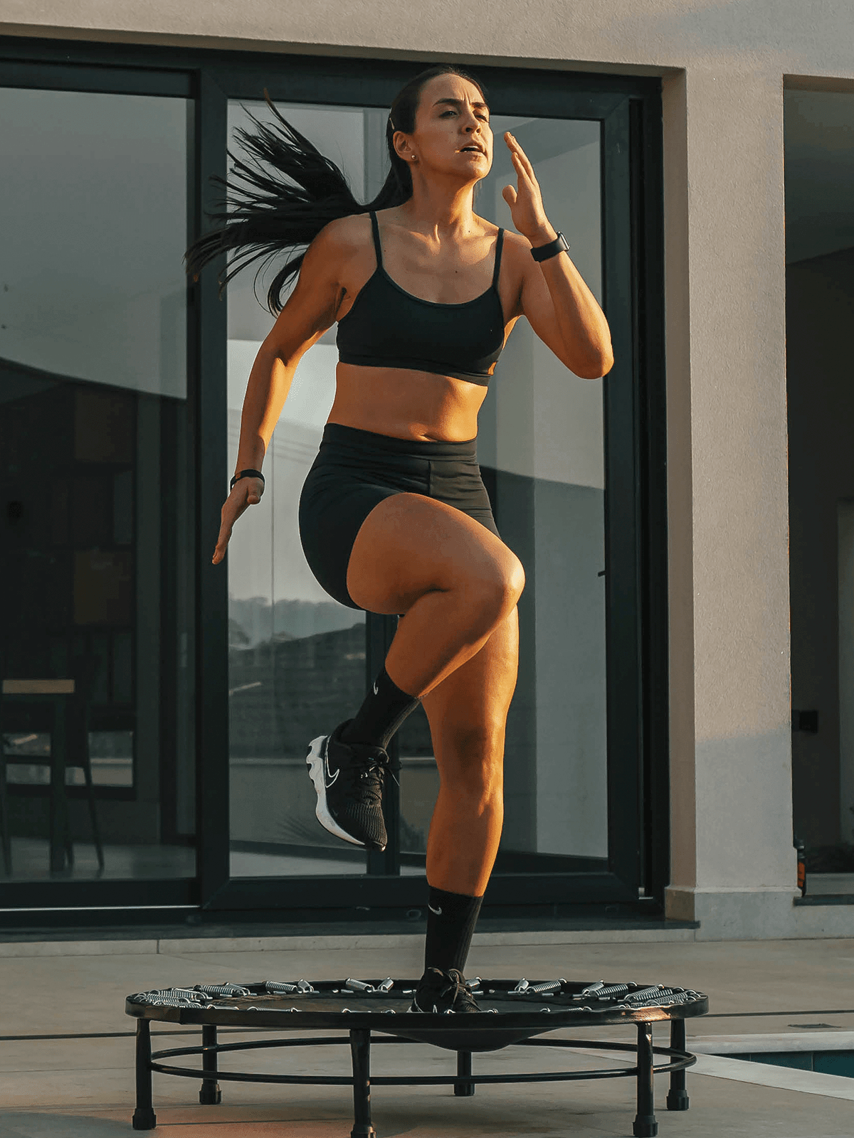 Mini Jump Trampolim Profissional 32 Molas - Imagem 8