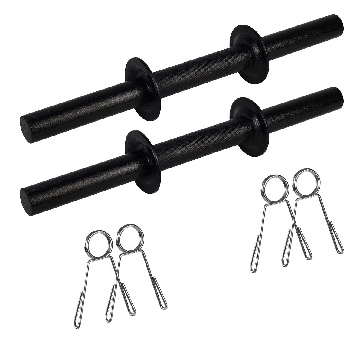 Halter Maciço 40cm Preto com Presilhas - Ø28,57mm - Imagem 5