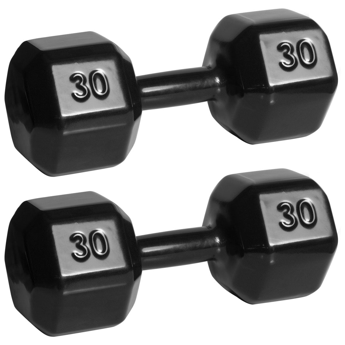 Halter Dumbbell Sextavado Emborrachado - Imagem 14