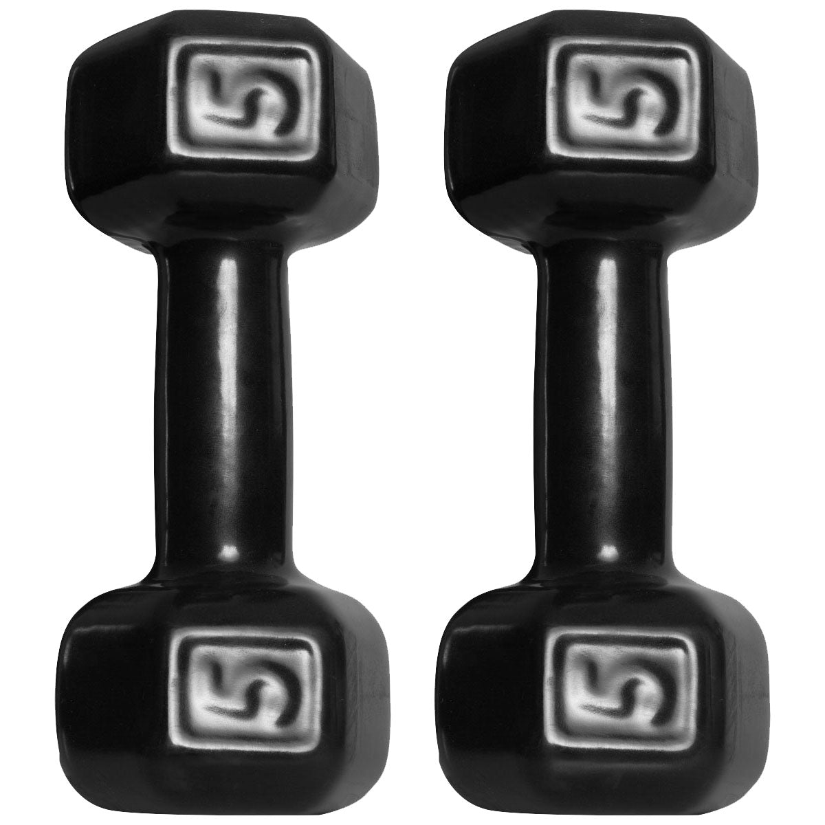 Halter Dumbbell Sextavado Emborrachado - Imagem 10