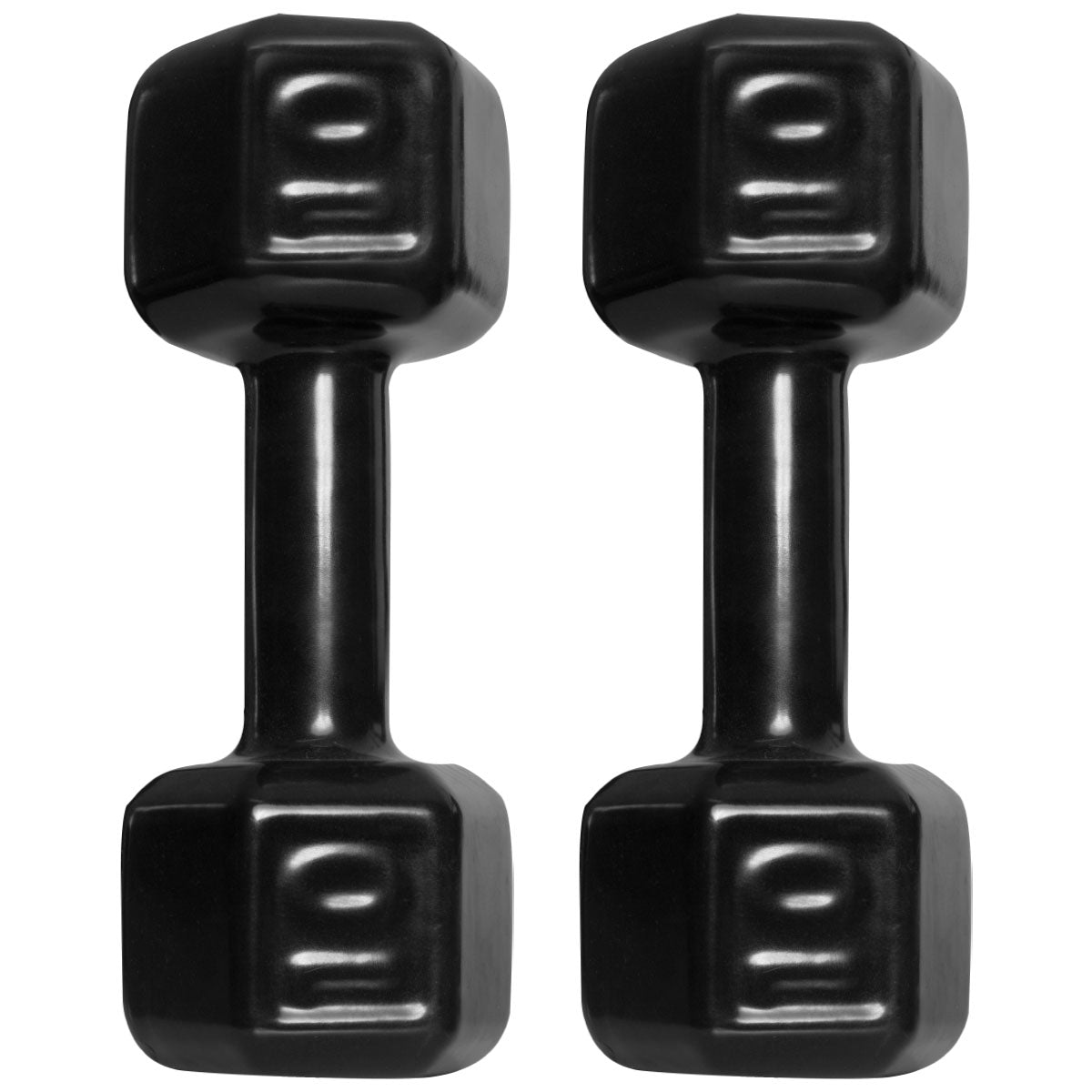 Halter Dumbbell Sextavado Emborrachado - Imagem 1
