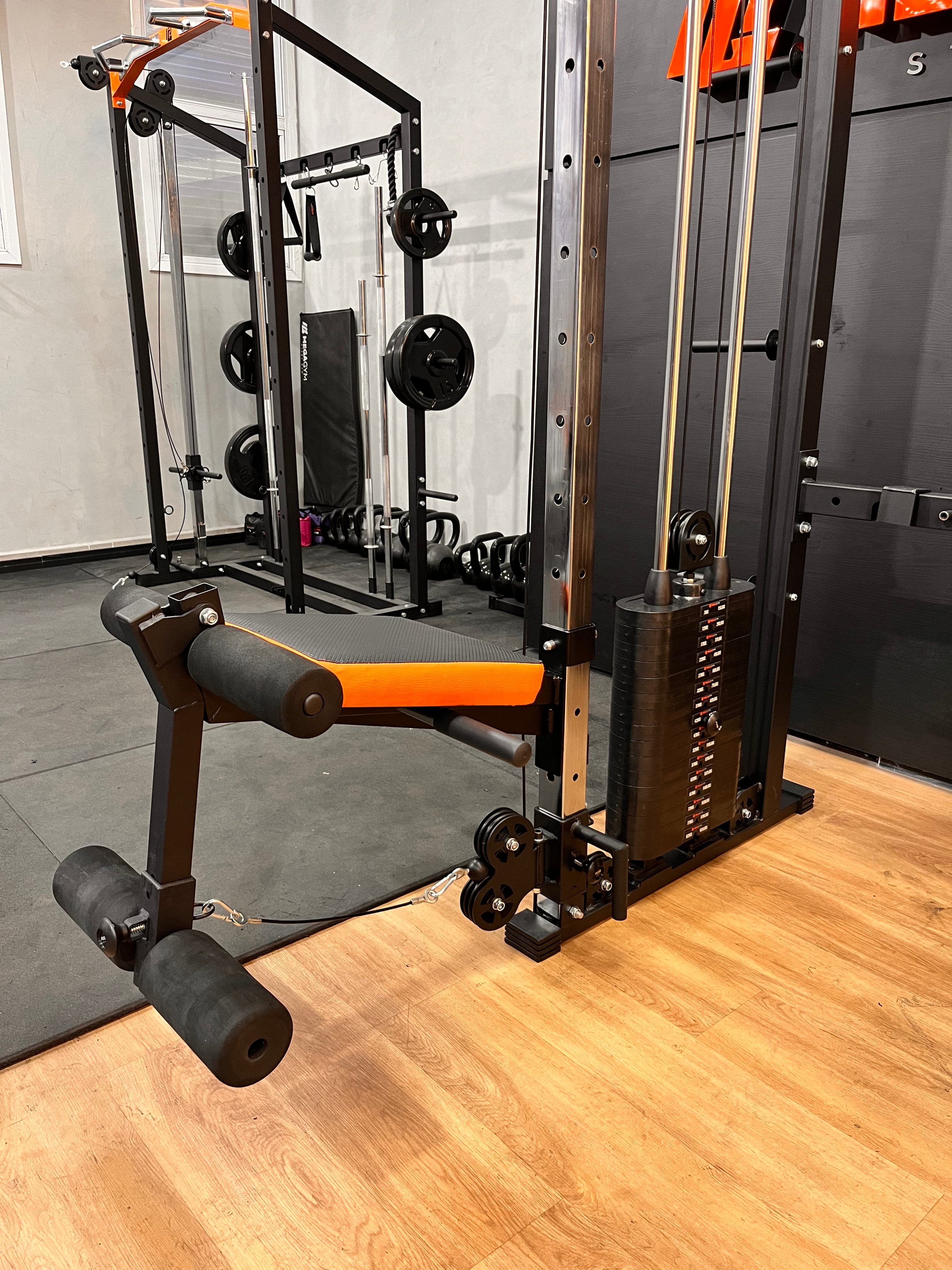 Cadeira Extensora Para Estação De Musculação MegaRack Crossover