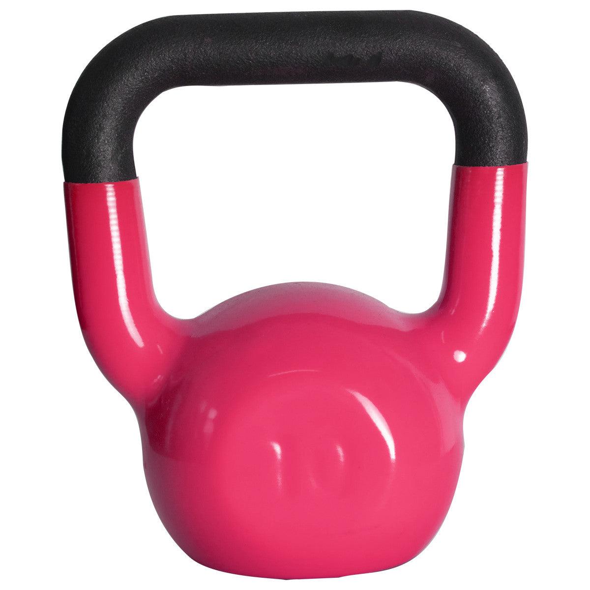 Kettlebell Emborrachado Com Alça Pintada - Imagem 14