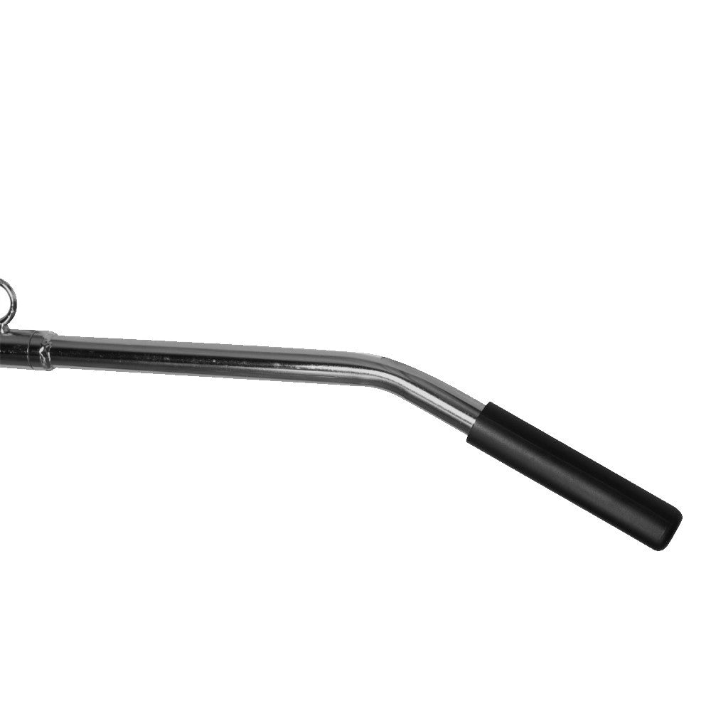 KIT PUXADOR PULLEY RETO DE 51CM + BARRA CURVADO 97CM CROMADOS - Imagem 7