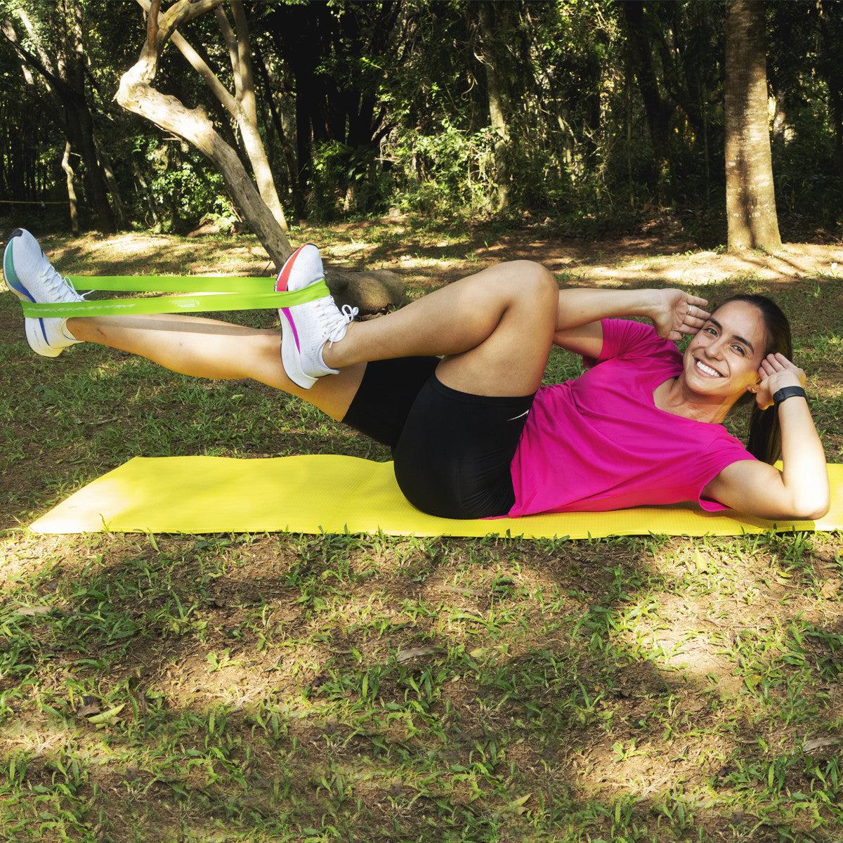 Kit Mini-band Elastico Academia 3 Fitas 3 Intensidades - Imagem 6