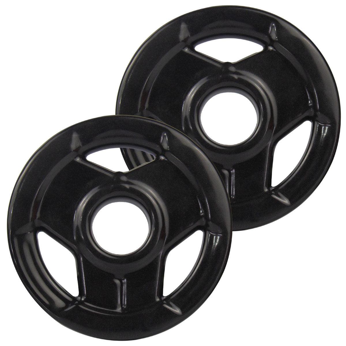 Kit Treino Com Par Halteres Barra 40cm + 24kg Anilhas Sport Emborrachadas - Imagem 6