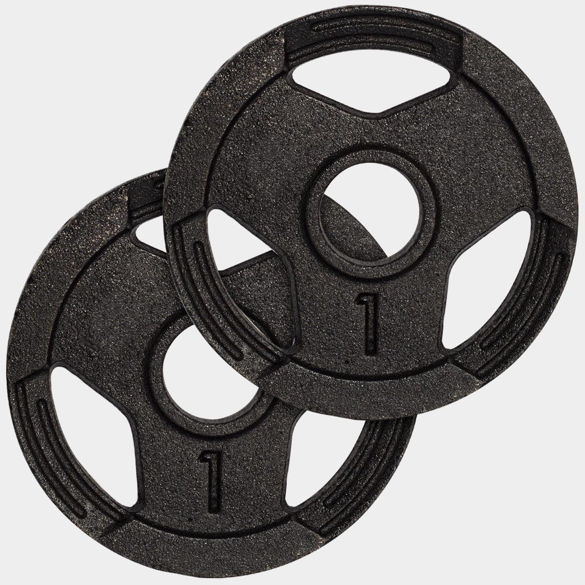 Kit Treino Com Par Halteres Barra 40cm + 24kg Anilhas Sport Pintadas - Imagem 6