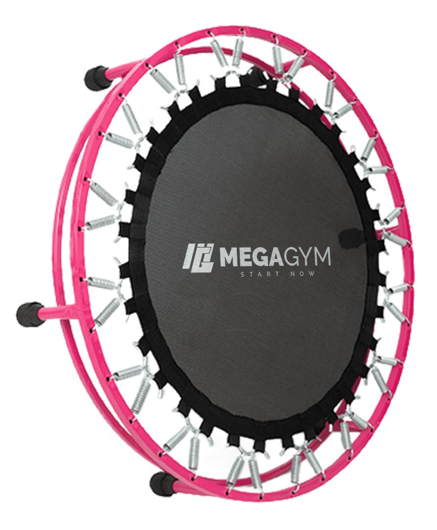 Mini Jump Trampolim Profissional 32 Molas Rosa
