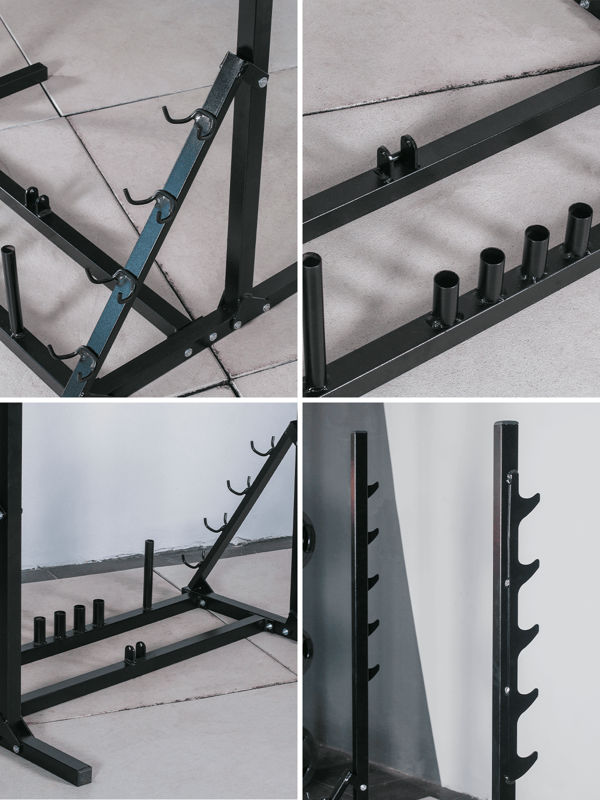 Rack Expositor De Anilhas Barras e Halteres - Imagem 6