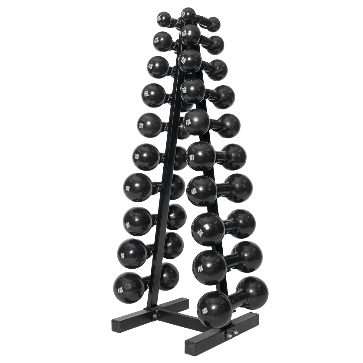 SUPORTE TORRE EXPOSITOR PARA 20 HALTERES DE 01KG A 10KG - Imagem 10