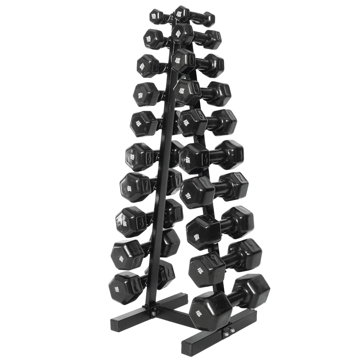 SUPORTE TORRE EXPOSITOR PARA 20 HALTERES DE 01KG A 10KG - Imagem 12